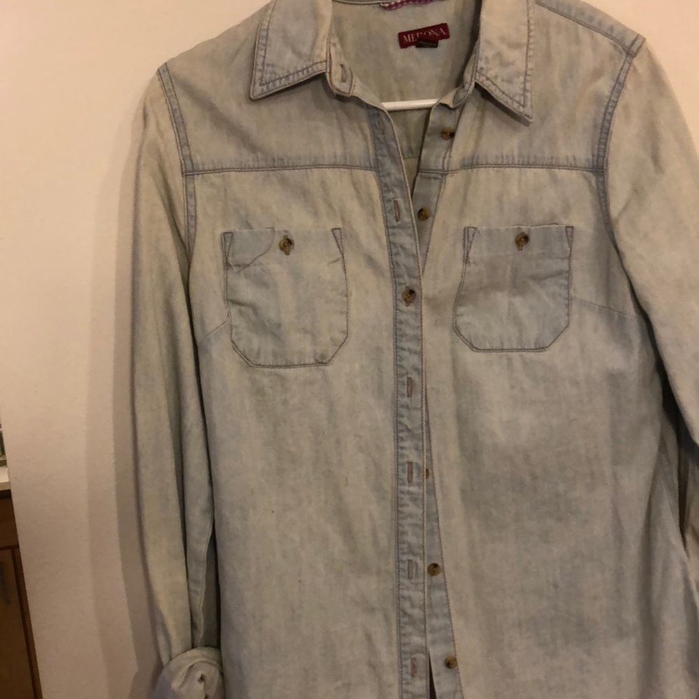 Merona button down